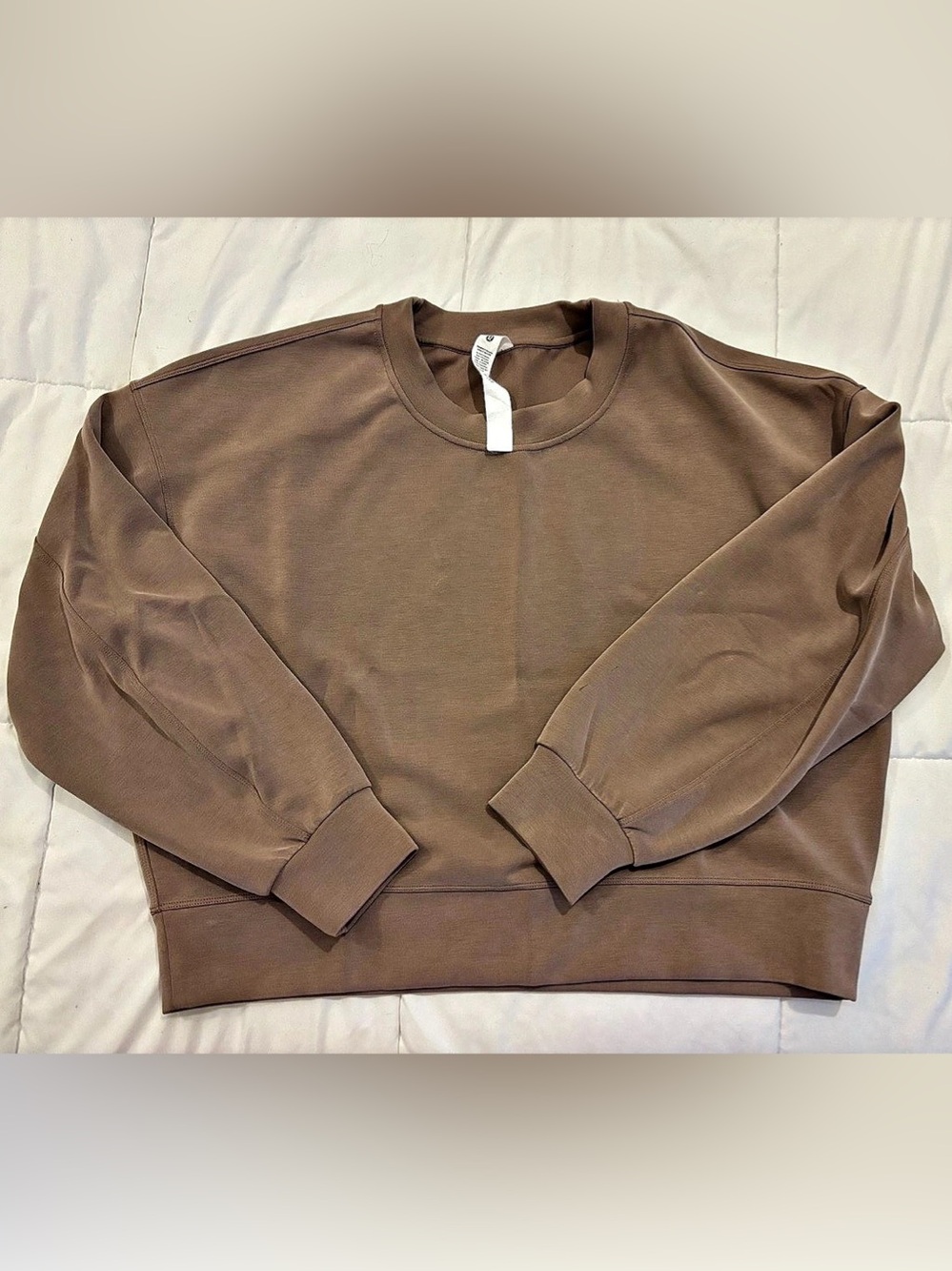 Lululemon Softstreme Perfectly Oversized Cropped Crew